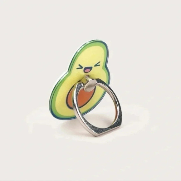 Avocado Cell Phone Ring Holder - Picture 5 of 5